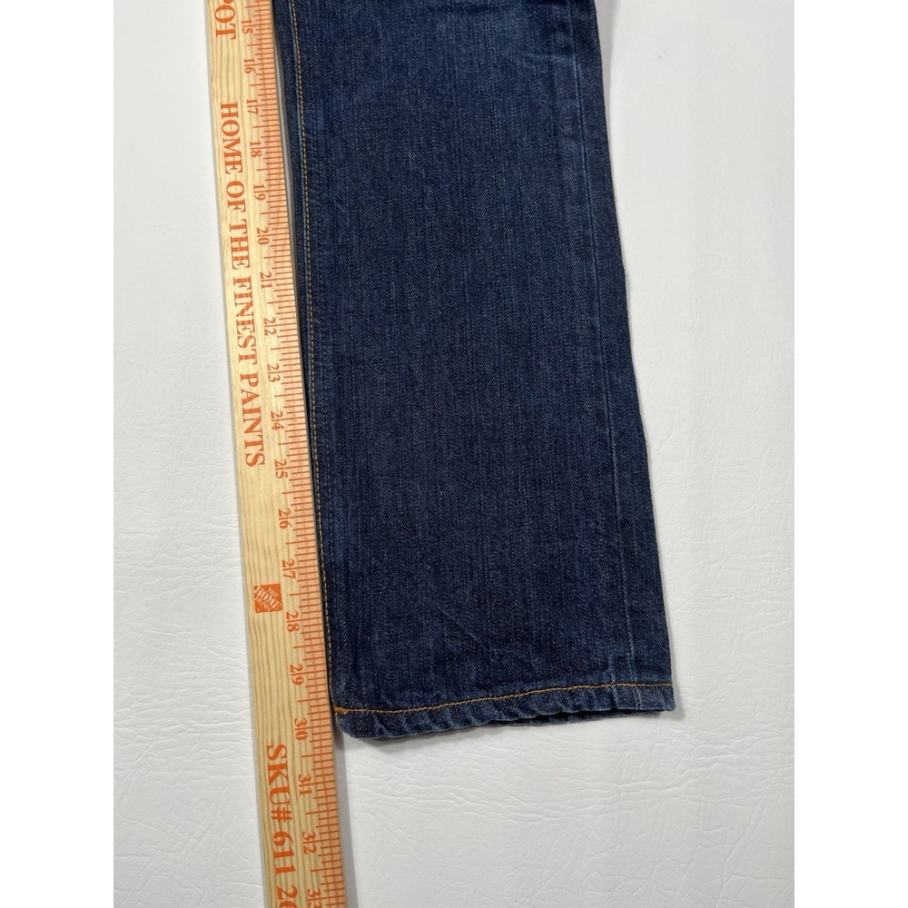 Nudie Jeans Dude Dan Jeans Mens 30x32 Blue Denim Button Fly Classic - Picture 7 of 11